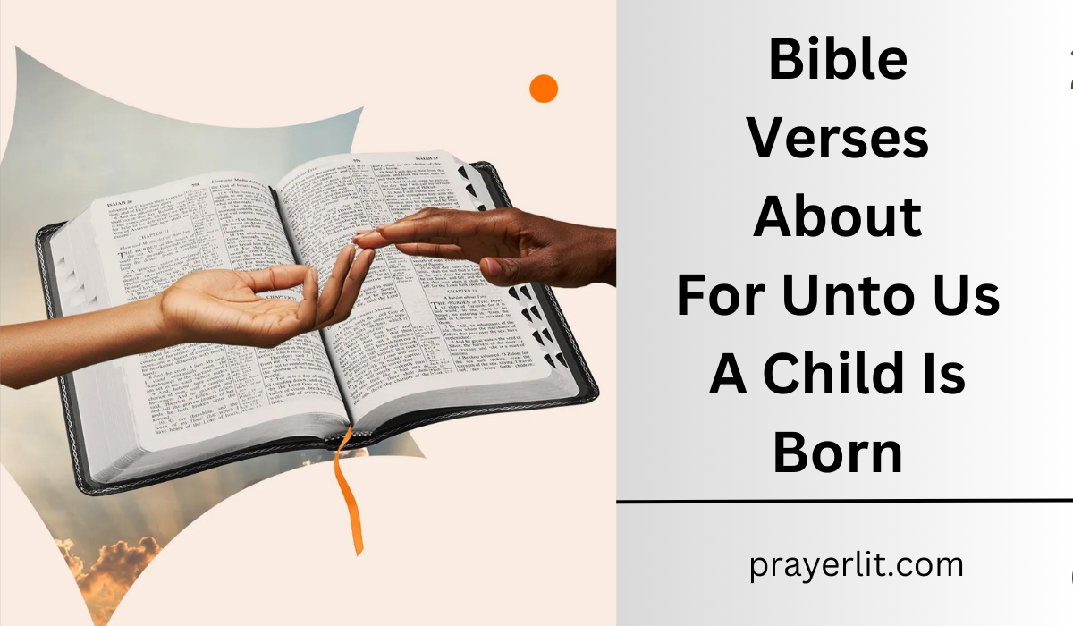 Bible Verses About For Unto Us A Child Is Born