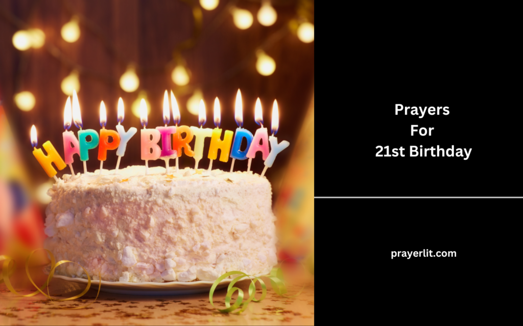 Prayers For 21st Birthday