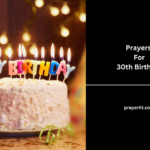 Prayers For 30th Birthday