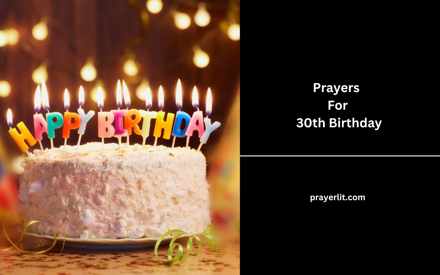 Prayers For 30th Birthday