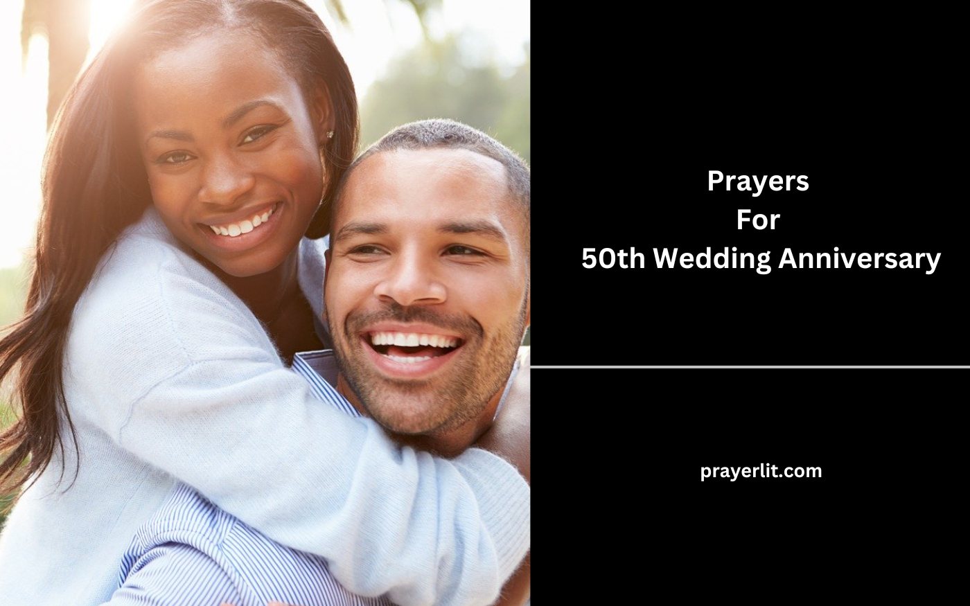 Prayers For 50th Wedding Anniversary