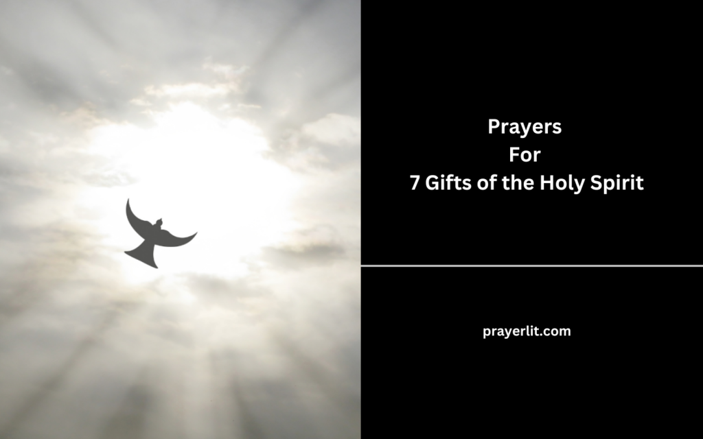 Prayers For 7 Gifts of the Holy Spirit