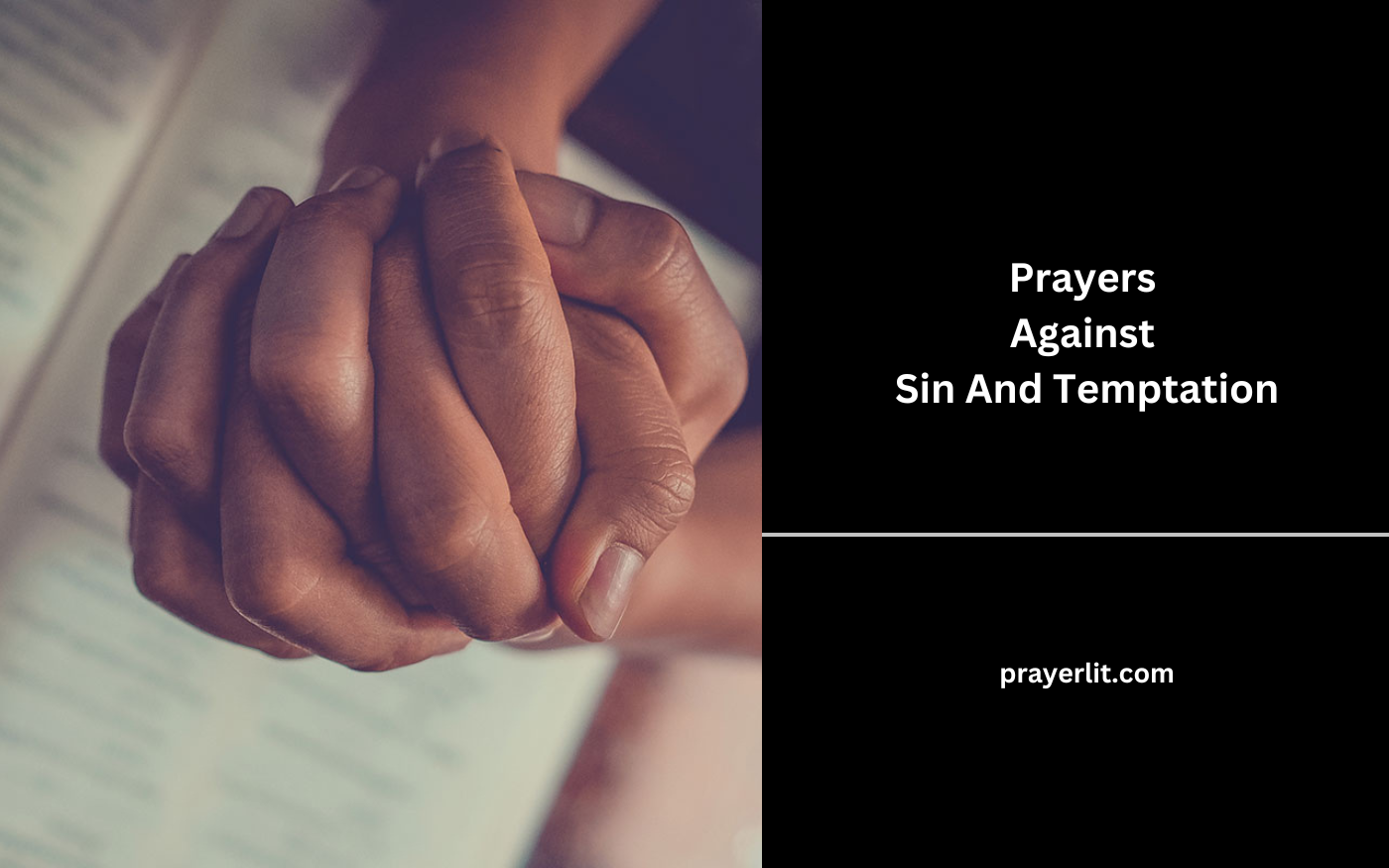 Prayers Against Sin And Temptation