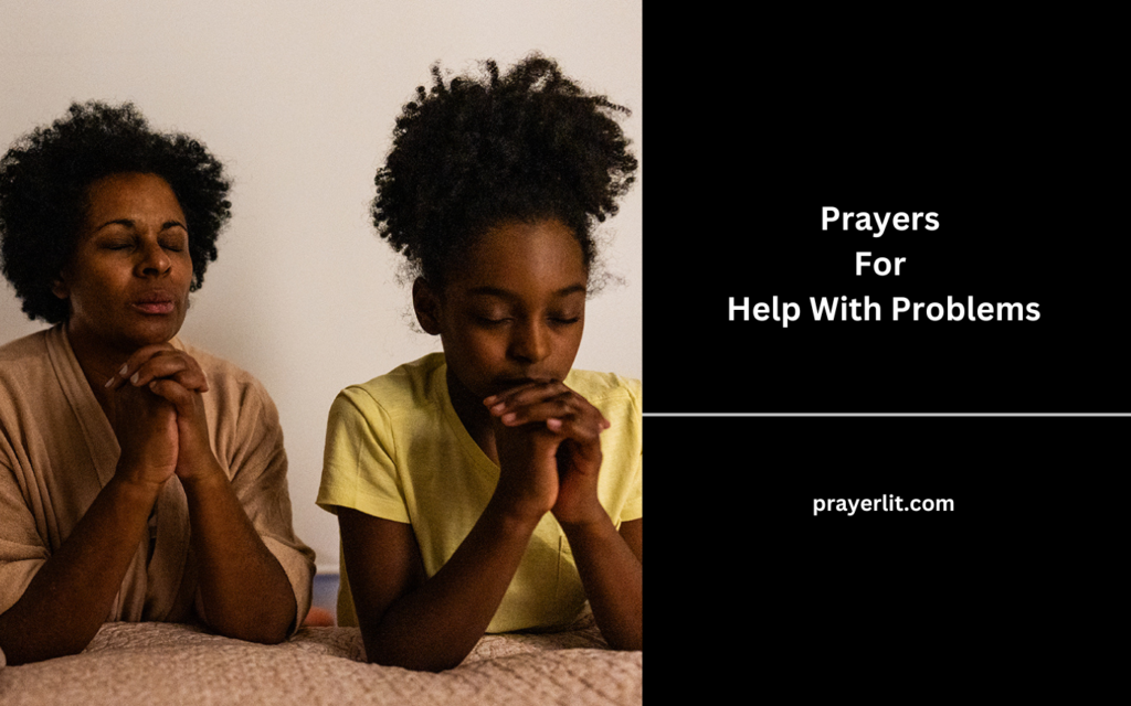 Prayers For Help With Problems