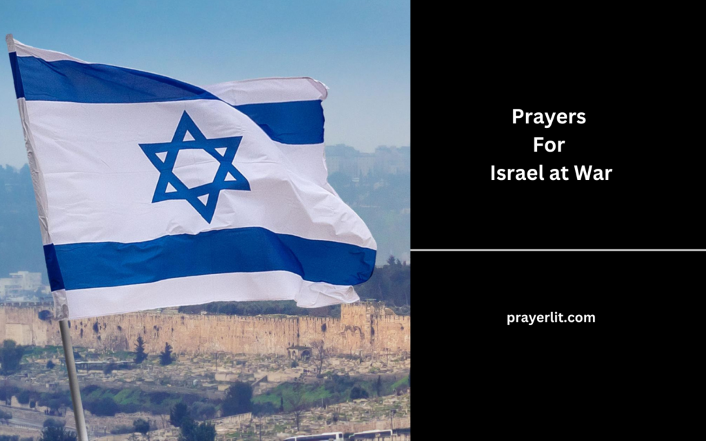 Prayers For Israel at War