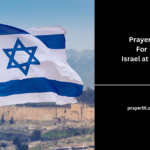 Prayers For Israel at War