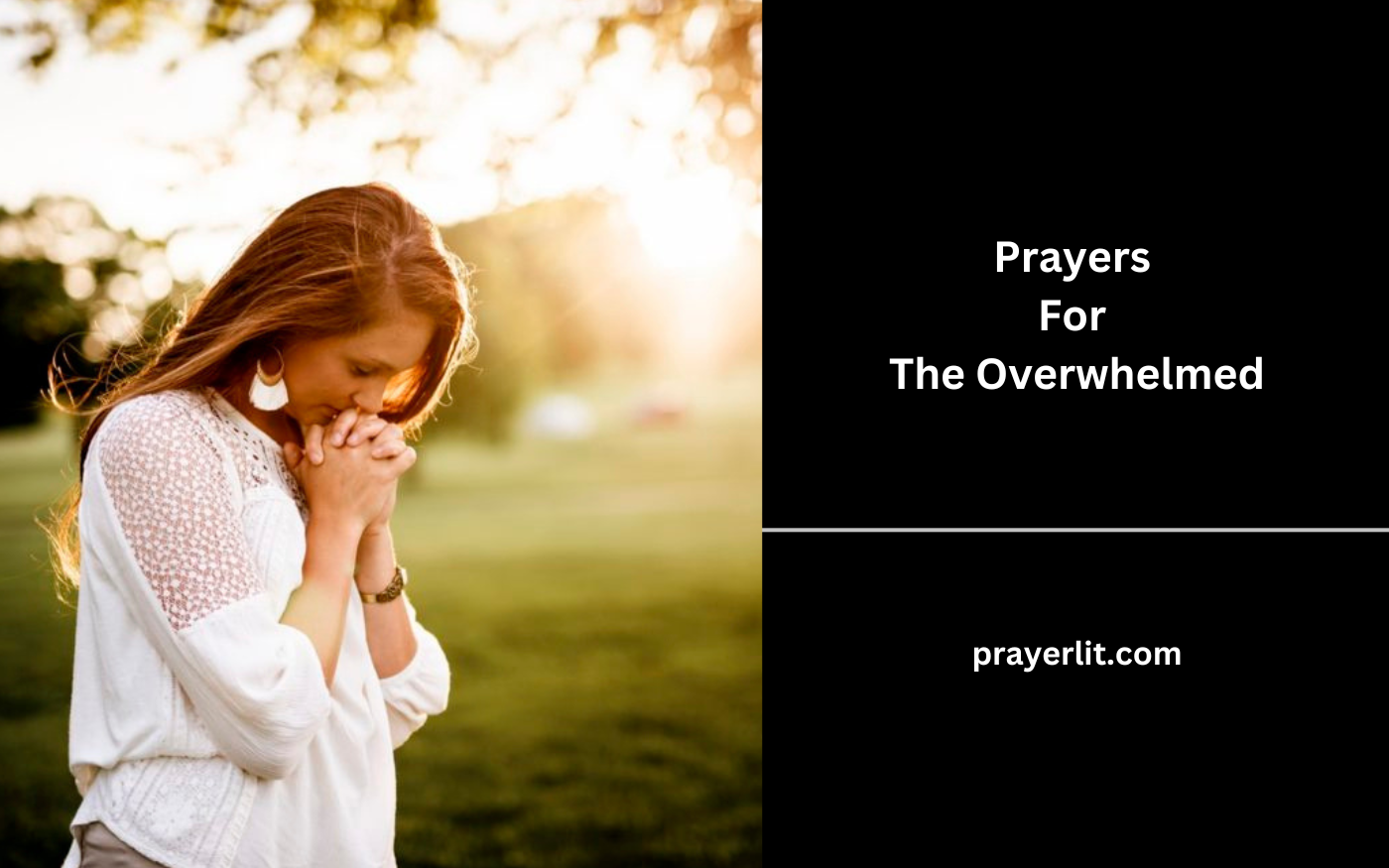 Prayers For The Overwhelmed