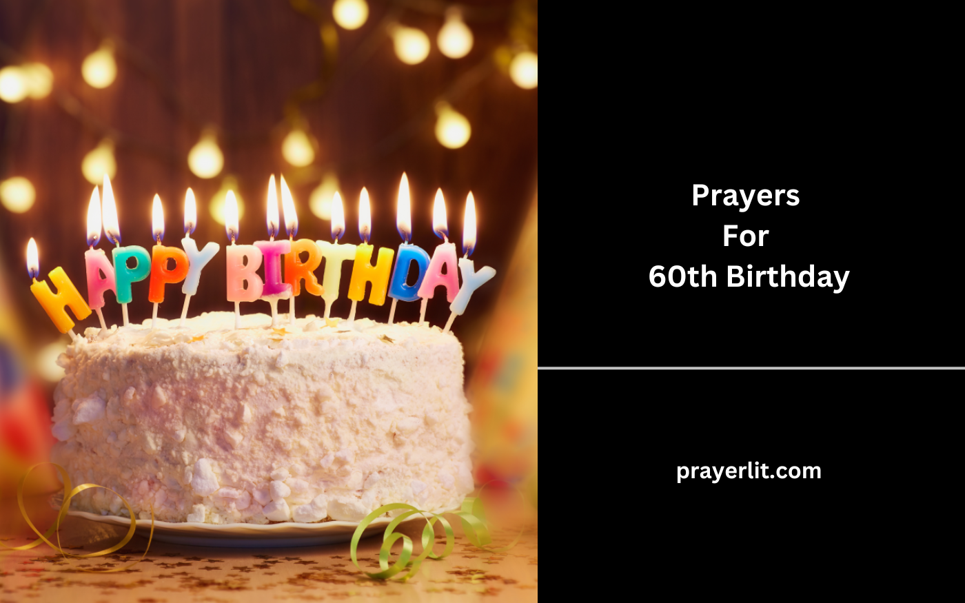 Prayers For 60th Birthday