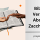 Bible Verses About Zacchaeus