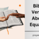 Bible Verses About Equality