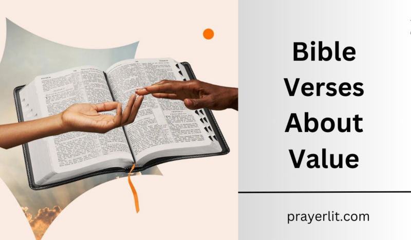 30 Inspiring Bible Verses About Value (2026) - PrayerLit