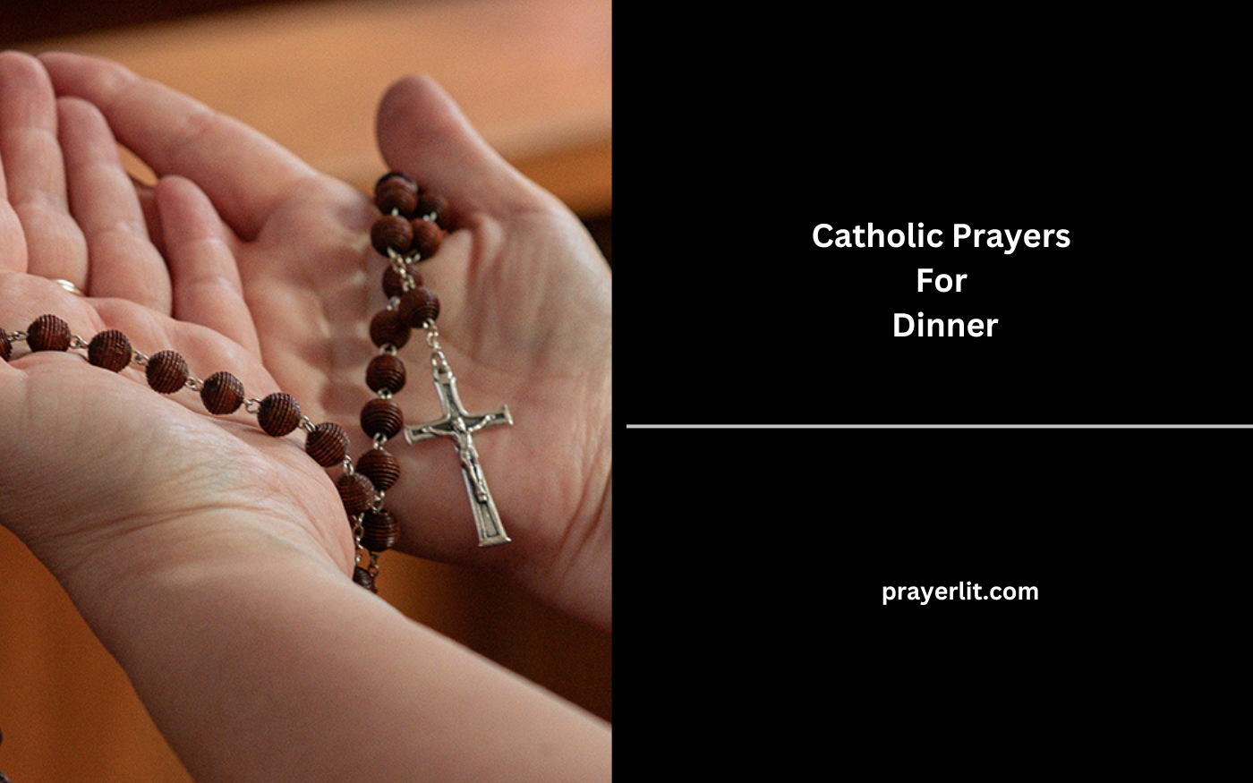 Catholic Prayers For Dinner