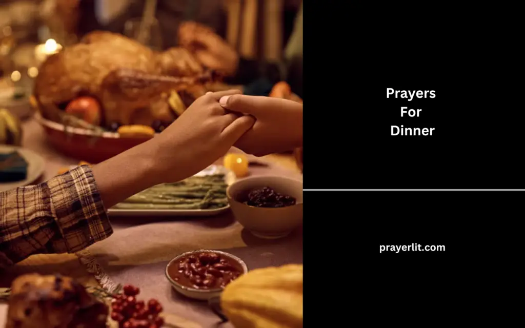 Prayers For Dinner