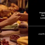 Prayers For Lunch