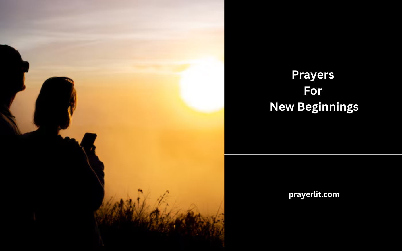 Prayers For New Beginnings