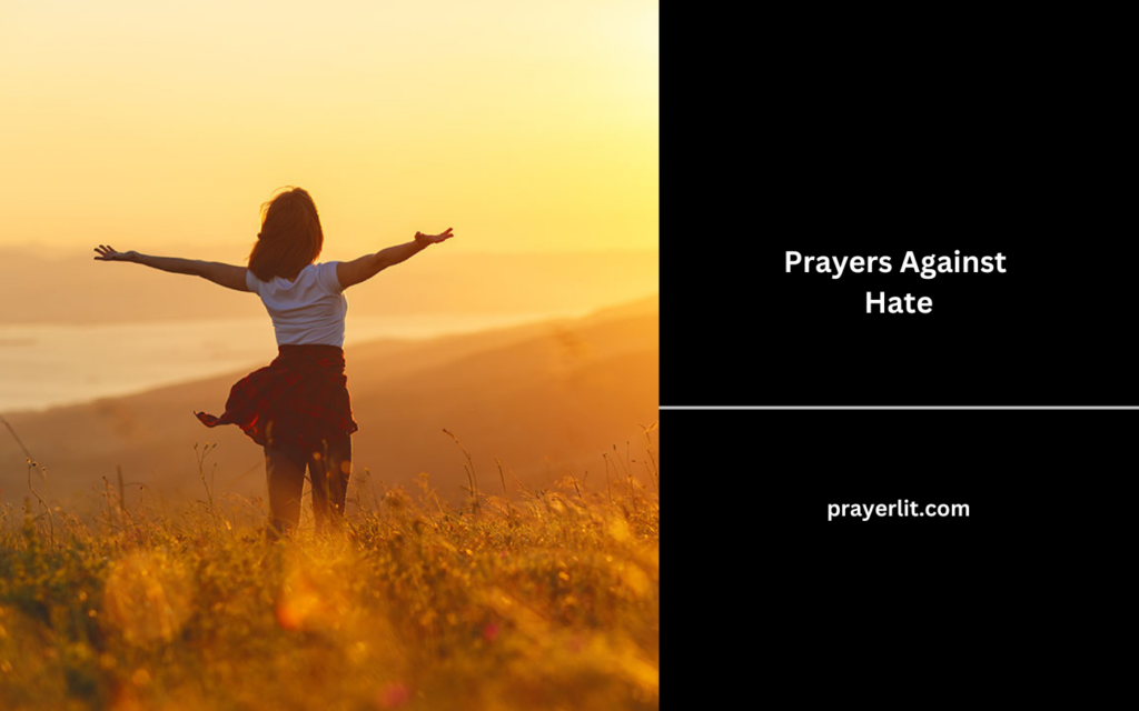 Prayers Against Hate