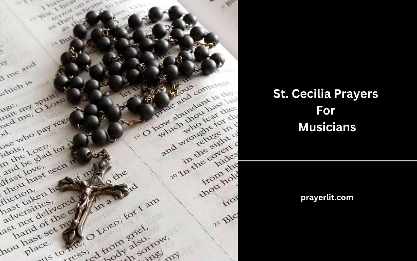 St. Cecilia Prayers For Musicians