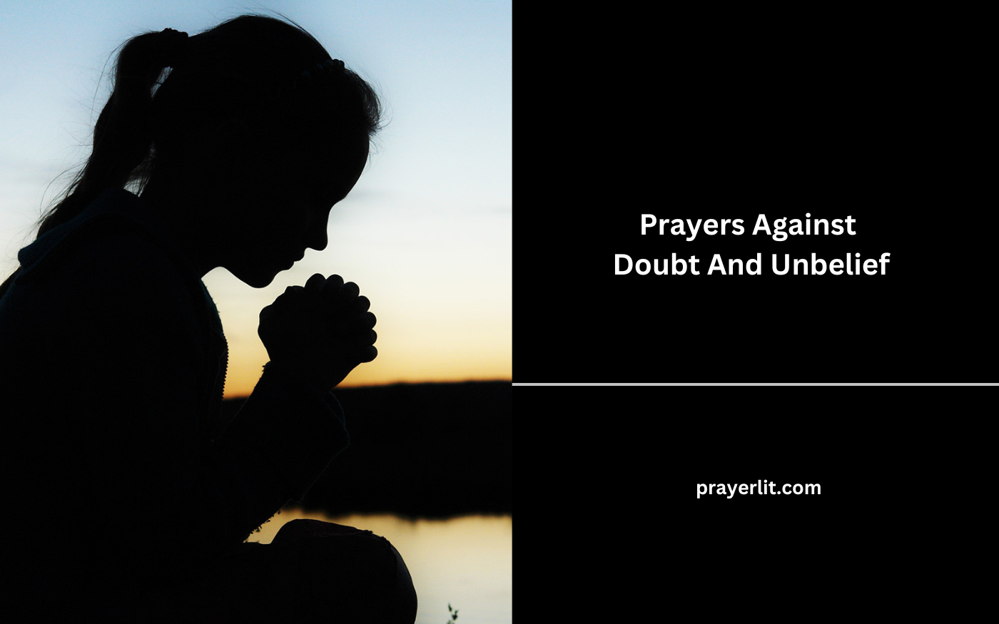 Prayers Against Doubt And Unbelief