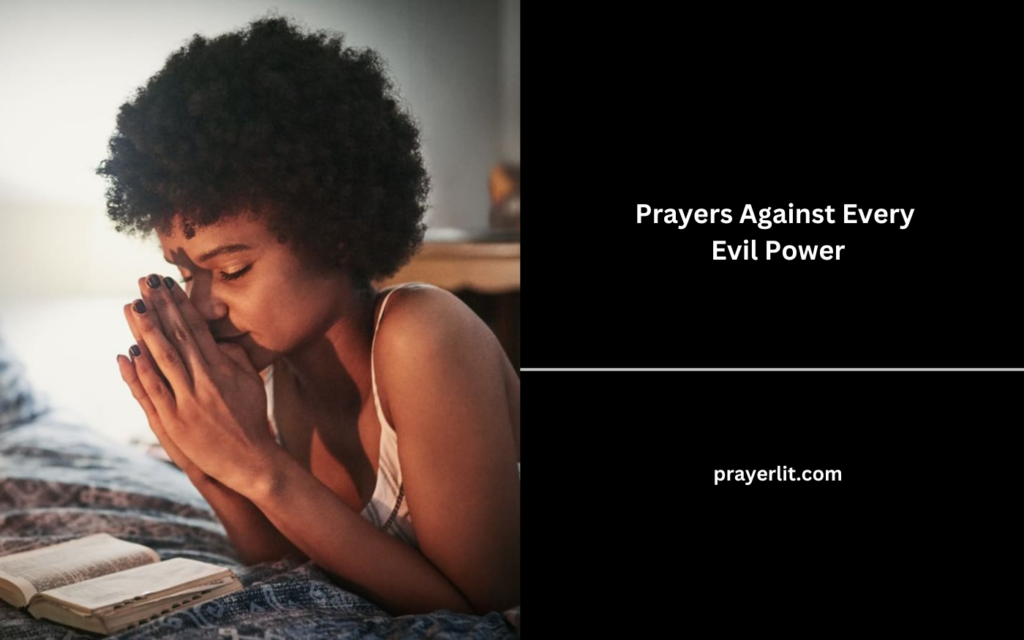 Prayers Against Every Evil Power