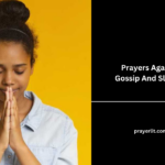 Prayers Against Gossip And Slander