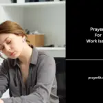 Prayers For Work Issues