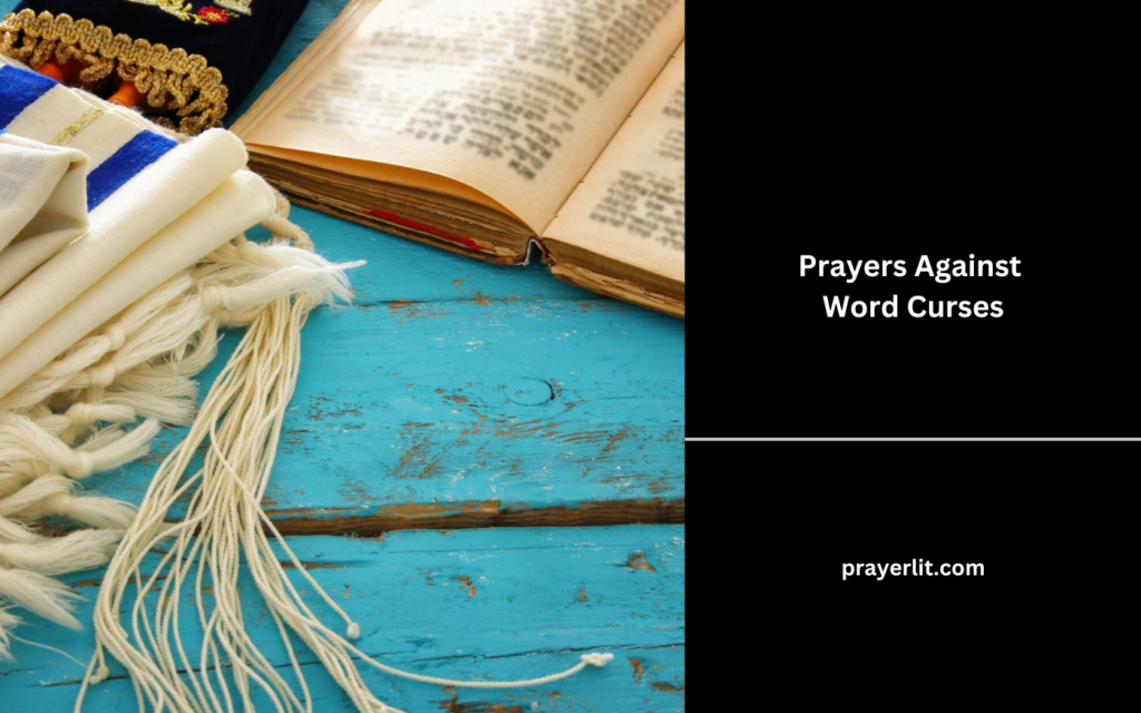 Prayers Against Word Curses