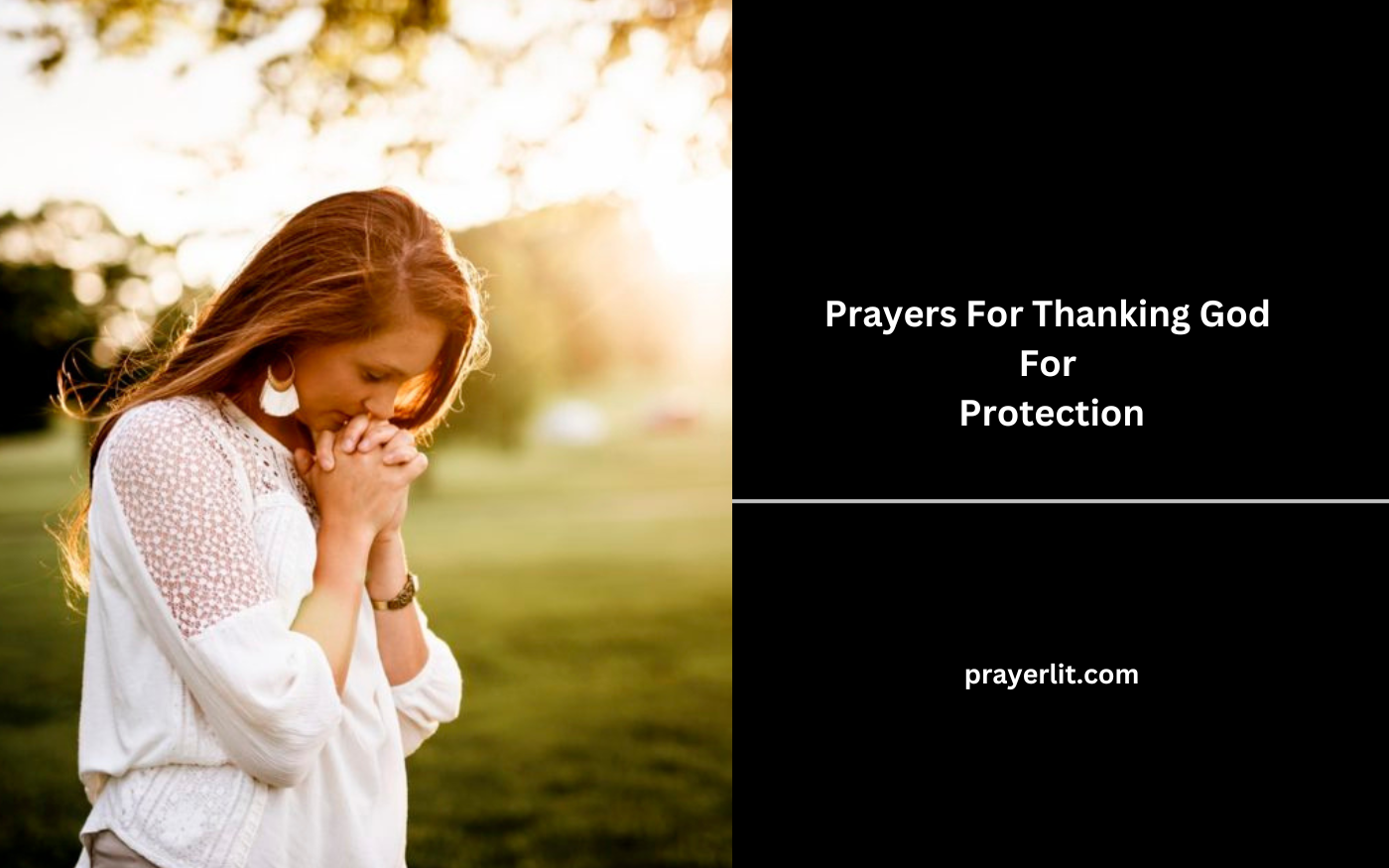 Prayers For Thanking God For Protection