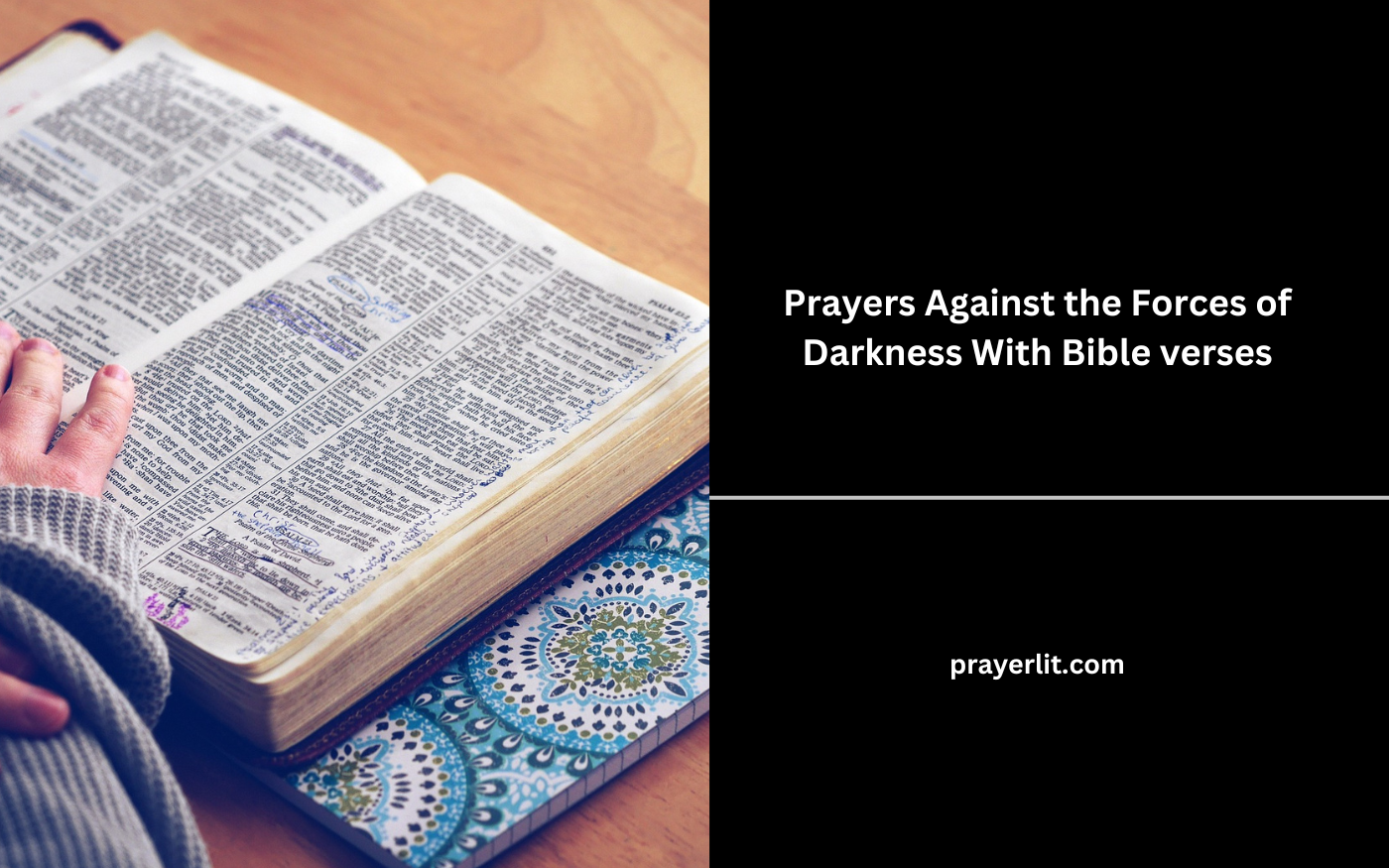 Prayers Against the Forces of Darkness With Bible verses