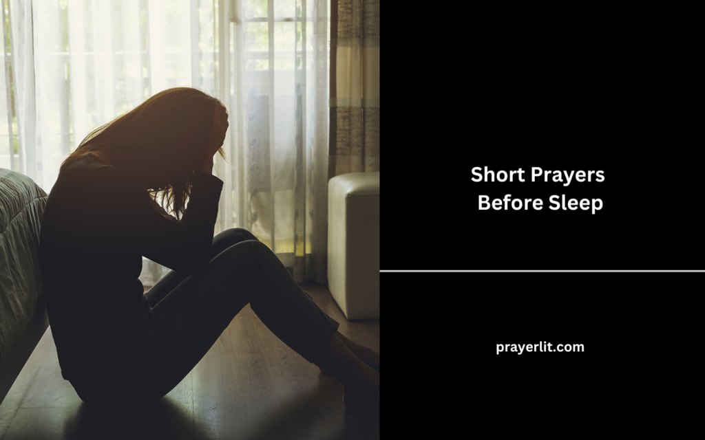 Short Prayers Before Sleep