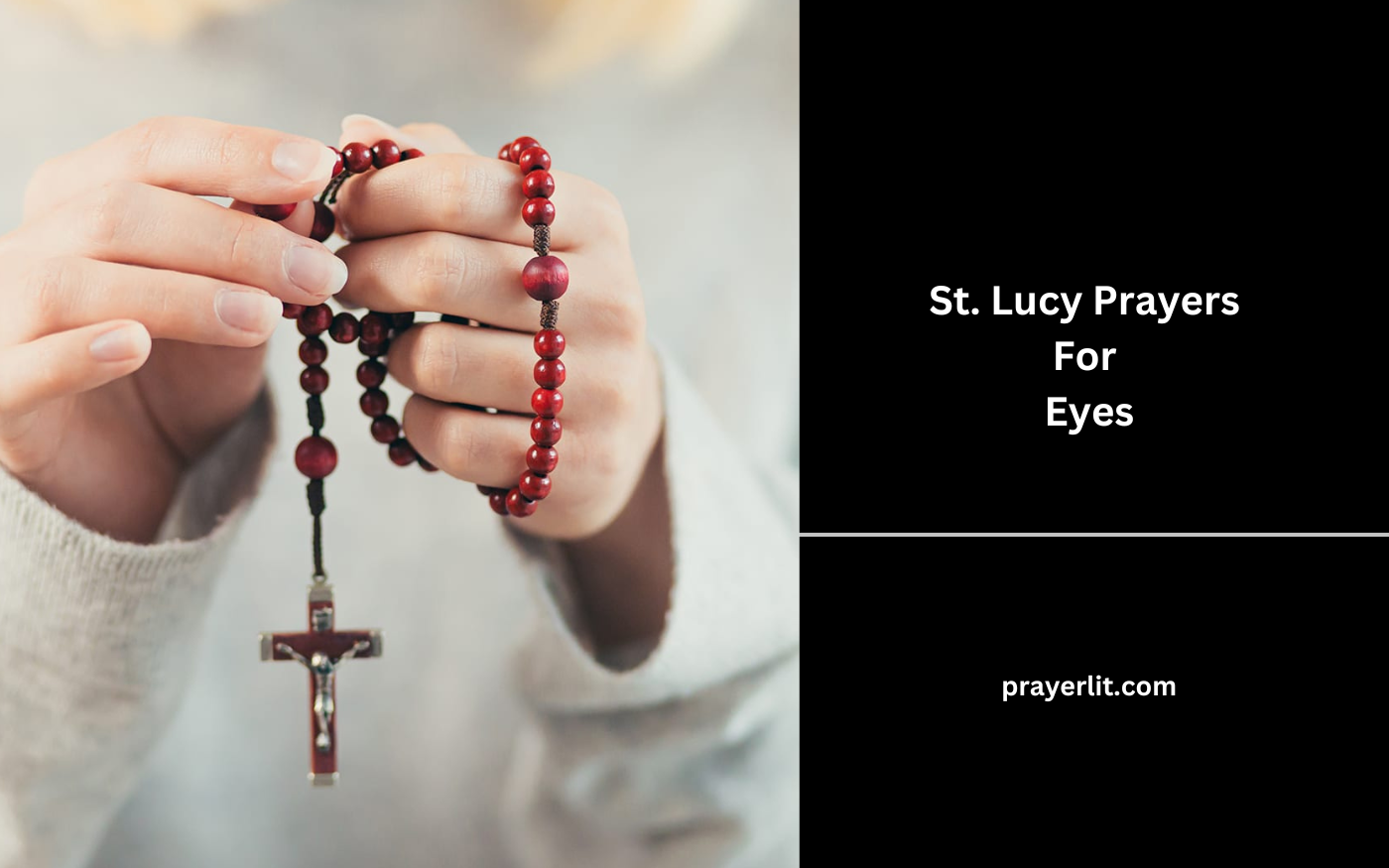 St. Lucy Prayers For Eyes