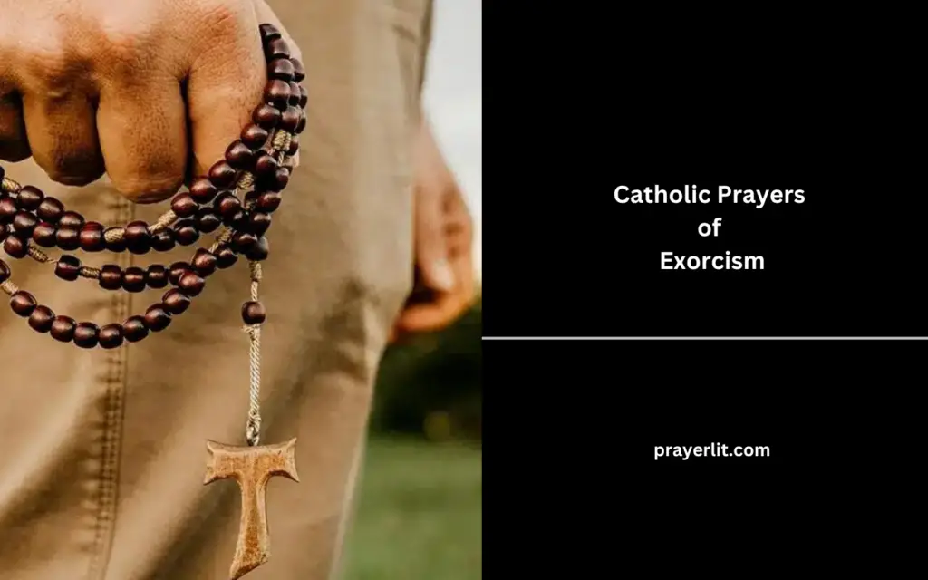 38 Powerful Catholic Prayers of Exorcism (2025) - PrayerLit