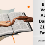 Bible Verses About Daniel's 21-Day Fasting