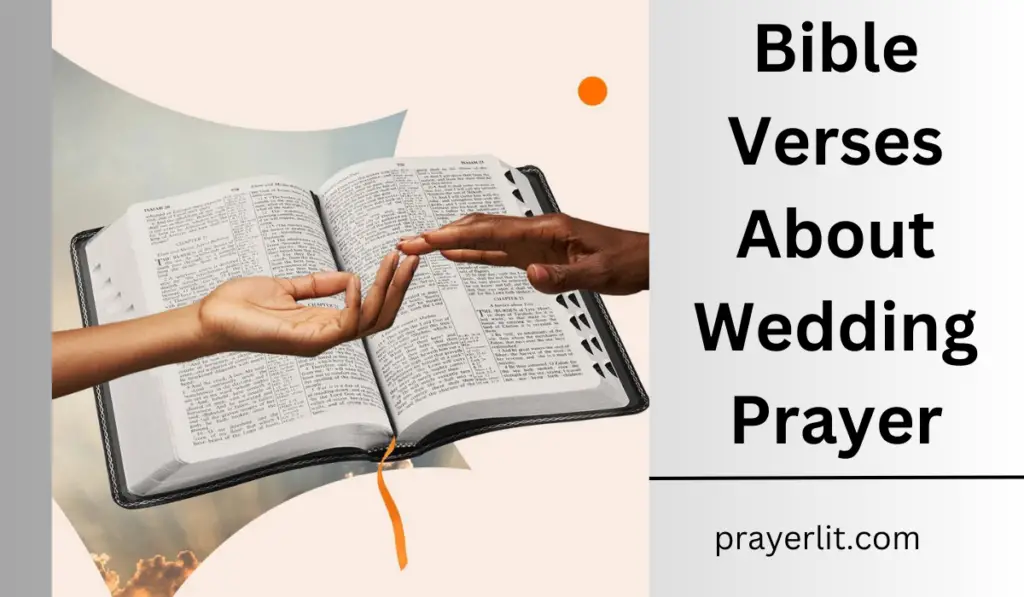 Bible Verses About Wedding Prayer