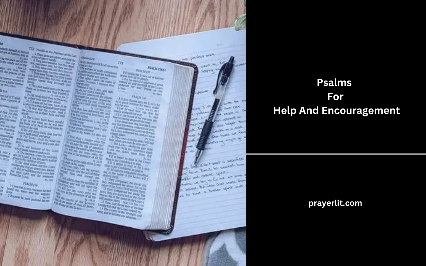 Psalms For Help And Encouragement