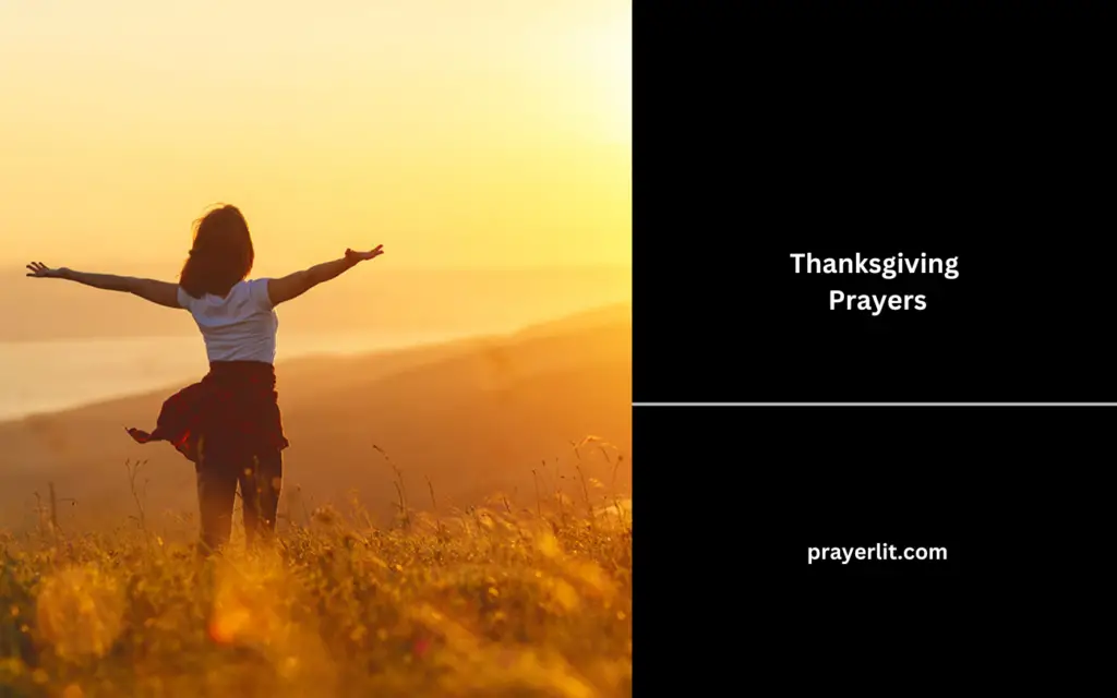 Thanksgiving Prayers