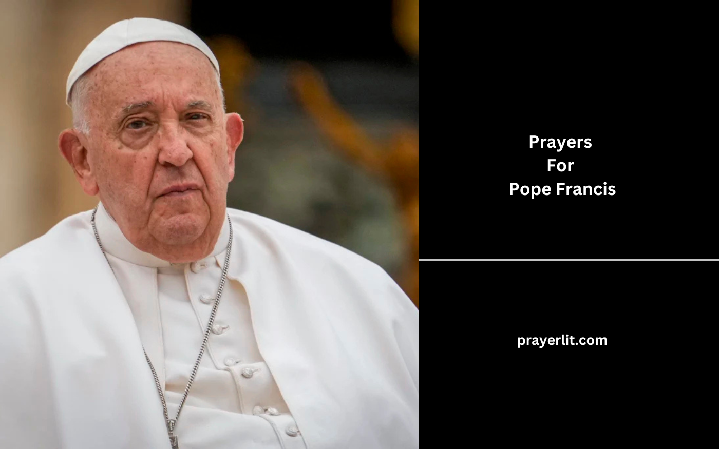 Prayers for Pope Francis