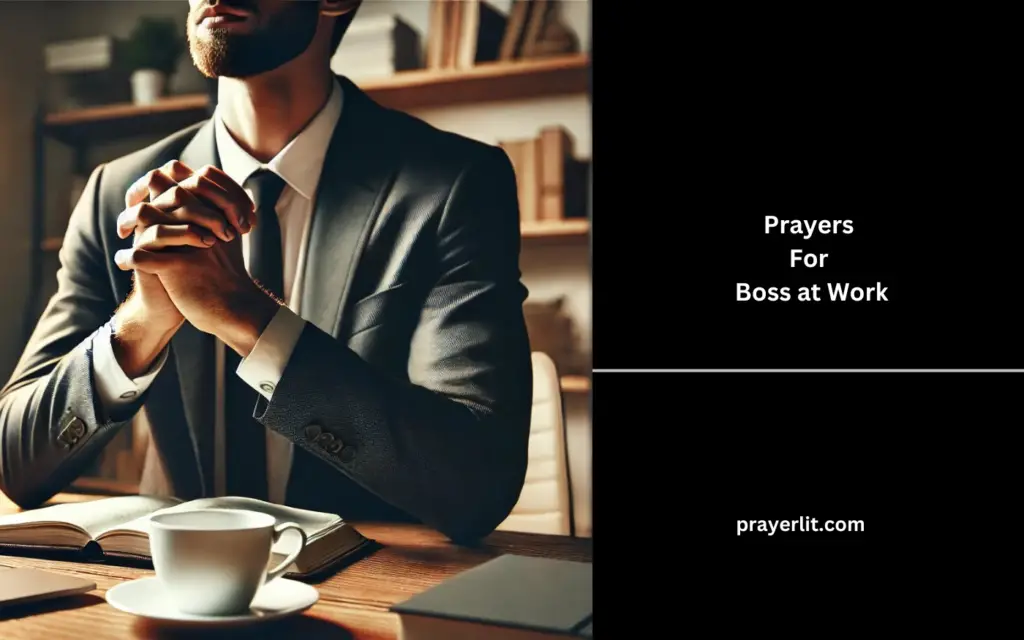 Prayers For Boss at Work