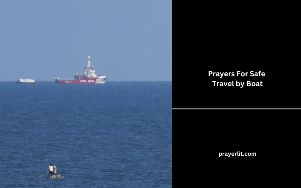 Prayers For Safe Travel by Boat