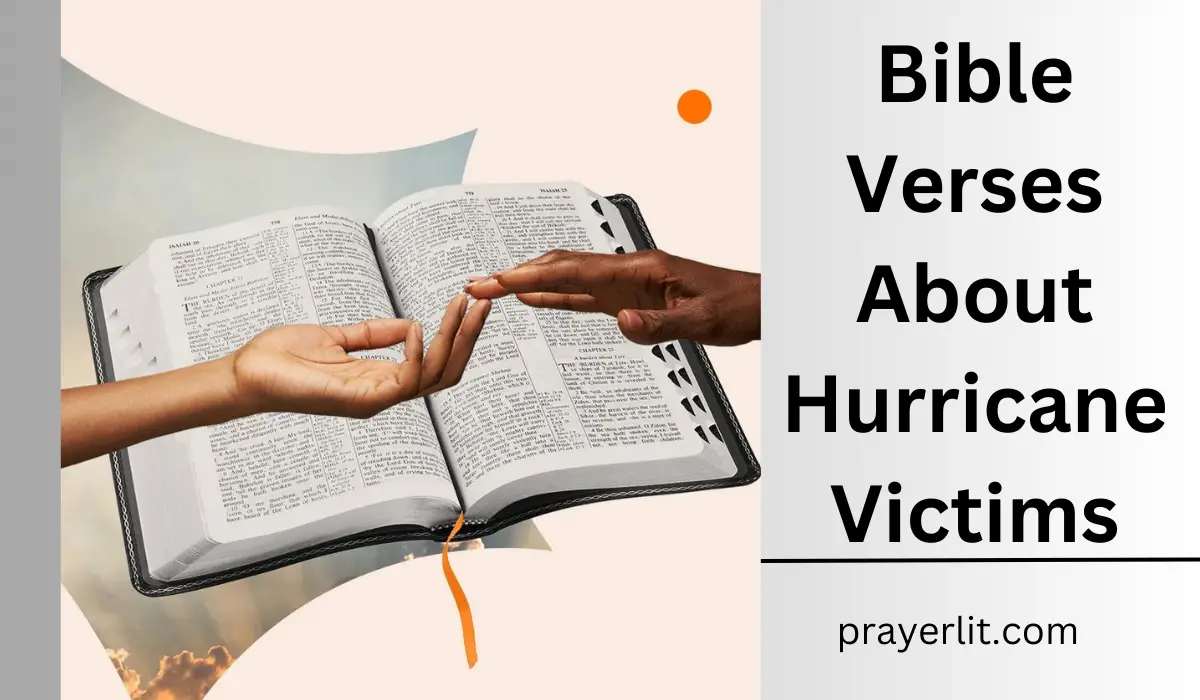 Bible Verses About Hurricane Victims