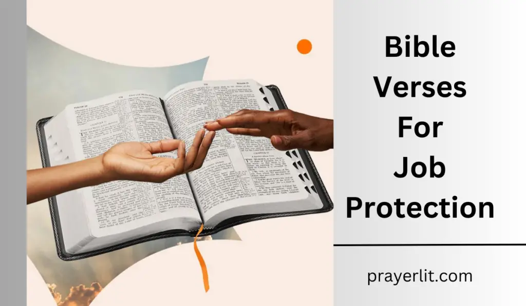 Bible Verses For Job Protection