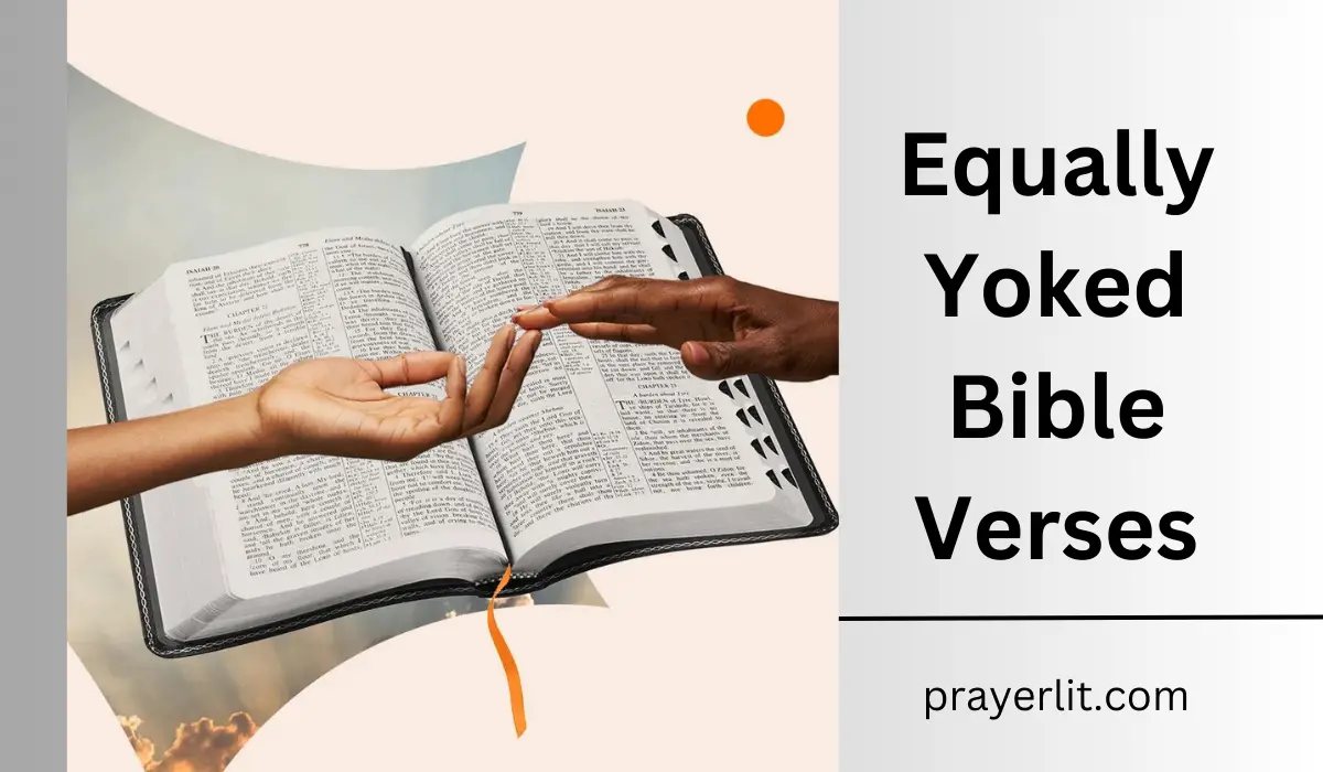 Equally Yoked Bible Verses