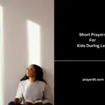 Short Prayers For Kids During Lent