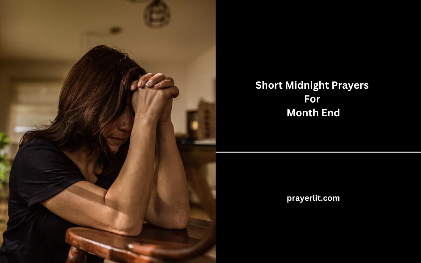 Short Midnight Prayers For Month End