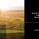 Summer Prayers and Blessings