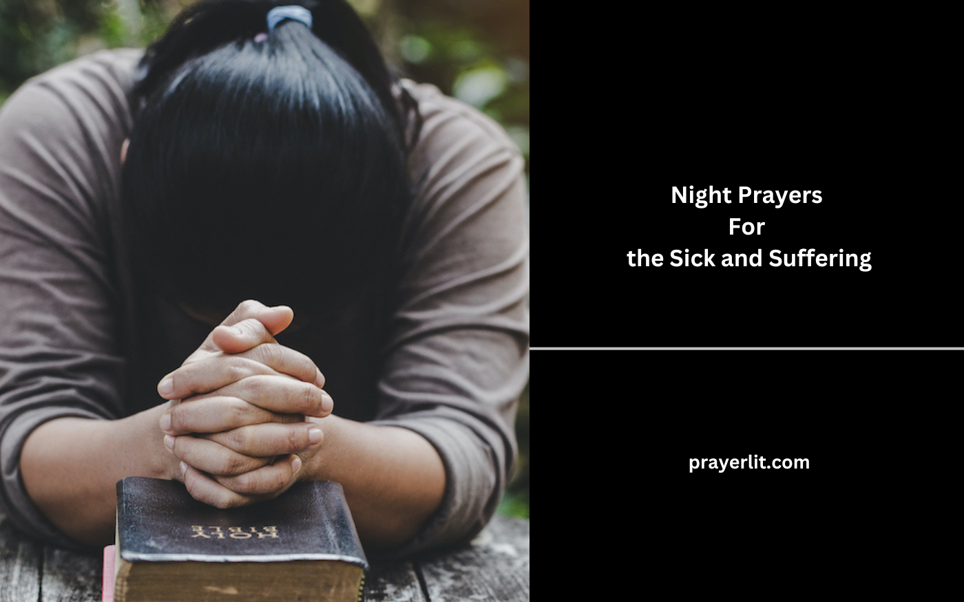 Night Prayers For the Sick and Suffering