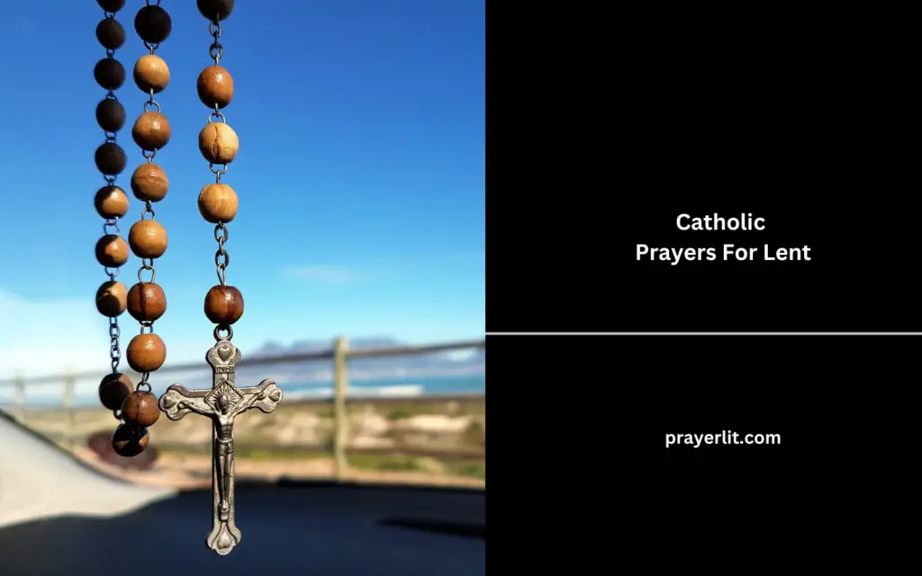 Catholic Prayers For Lent