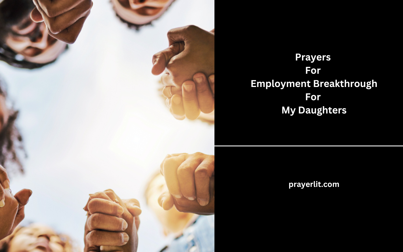 Prayers For Employment Breakthrough For My Daughters