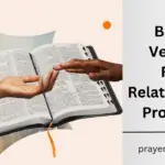 Bible Verses For Relationship Problem