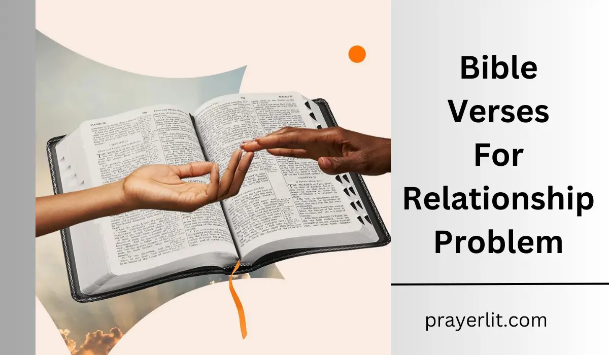 Bible Verses For Relationship Problem