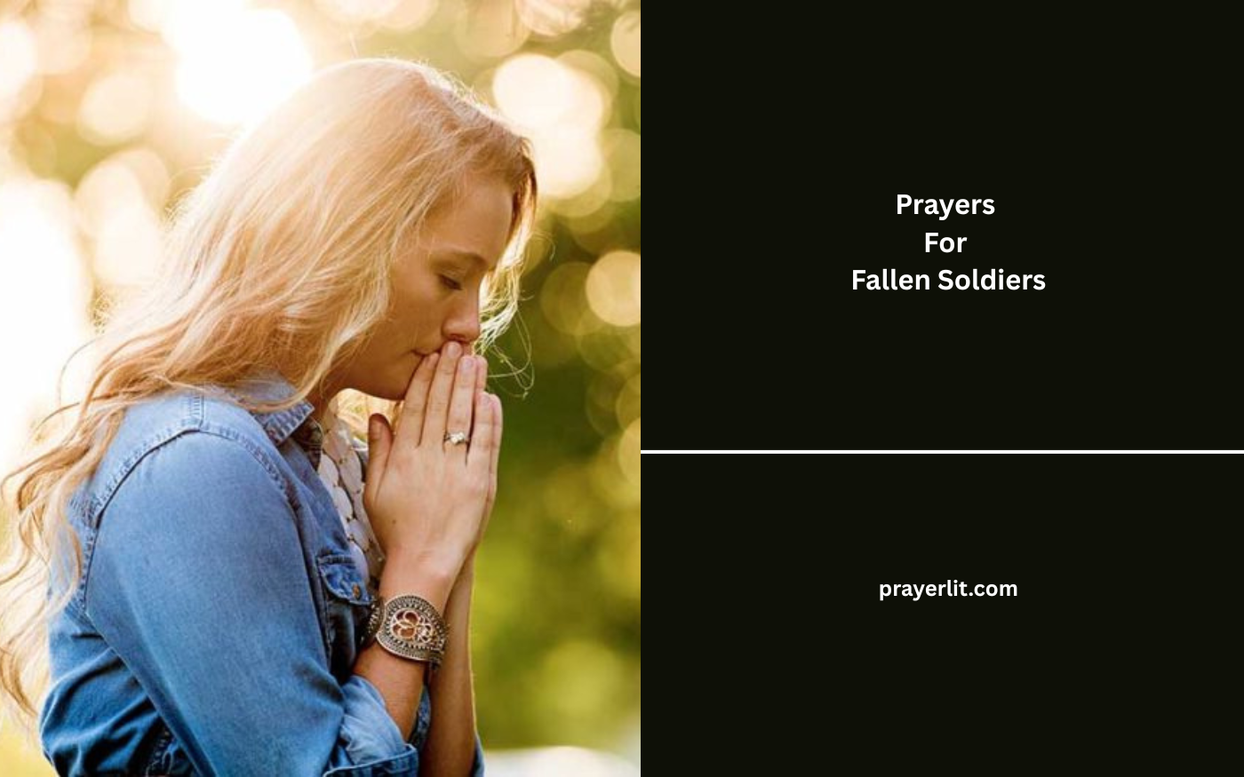 Prayers For Fallen Soldiers